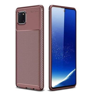 Microsonic Samsung Galaxy A81 Kılıf Legion Series Kahverengi