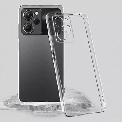 Microsonic Xiaomi Poco X5 Pro Kılıf Transparent Soft Şeffaf