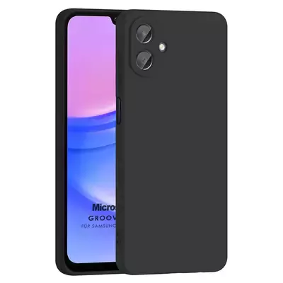 Microsonic Samsung Galaxy A07 Kılıf Groovy Soft Siyah