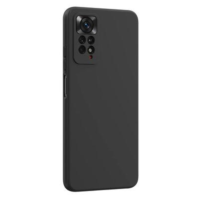 Microsonic Xiaomi Redmi Note 11 Pro 5G Kılıf Matte Silicone Siyah