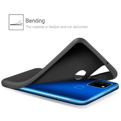 CaseUp Samsung Galaxy A21s Kılıf Matte Surface Siyah