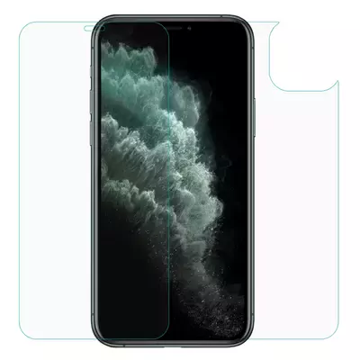 Microsonic Apple iPhone 11 Pro Max (6.5'') Ön + Arka Nano Cam Ekran Koruyucu