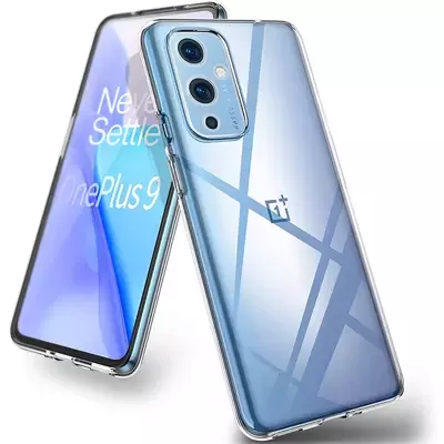 Microsonic OnePlus 9 Kılıf Transparent Soft Şeffaf