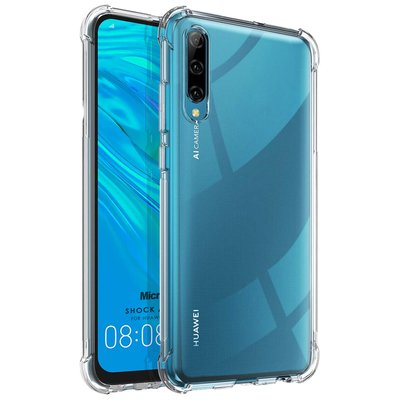 Microsonic Huawei P Smart Pro Kılıf Anti Shock Silikon Şeffaf