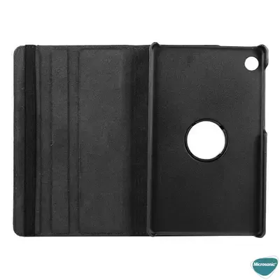 Microsonic Lenovo Tab M10 TB-X505F 10.1` Kılıf, (ZA4G0072TR) 360 Rotating Stand Deri Siyah