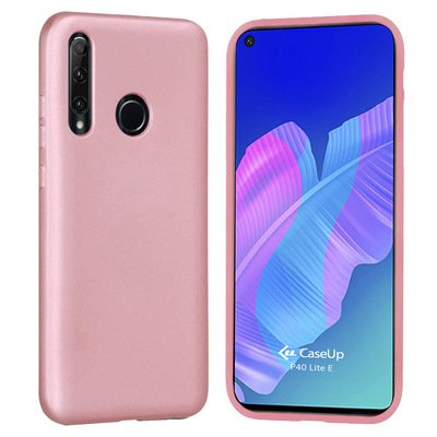 CaseUp Huawei P40 Lite E Kılıf Matte Surface Rose Gold