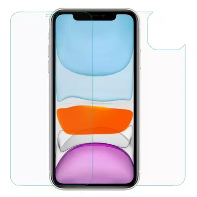 Microsonic Apple iPhone 11 (6.1'') Ön + Arka Nano Cam Ekran Koruyucu