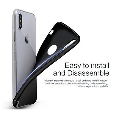 Microsonic iPhone XS Kılıf Kamera Korumalı Siyah