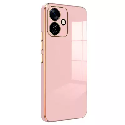 Microsonic TECNO Camon 19 Neo Kılıf Olive Plated Pembe