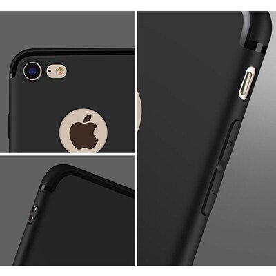 Microsonic iPhone 8 Plus Kılıf Kamera Korumalı Siyah