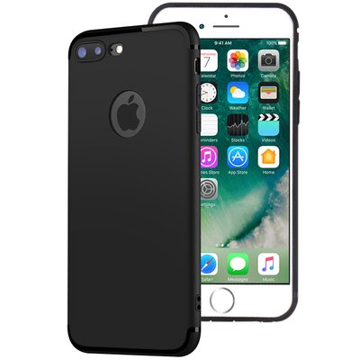 Microsonic iPhone 7 Plus Kılıf Kamera Korumalı Siyah