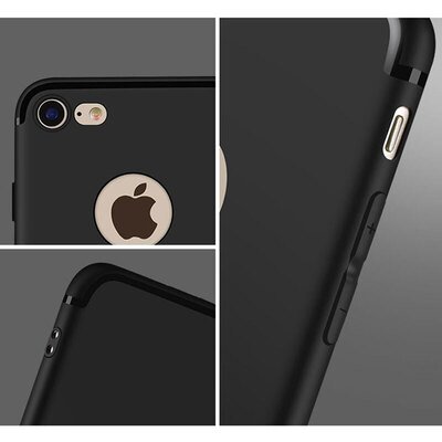 Microsonic iPhone 7 Plus Kılıf Kamera Korumalı Siyah