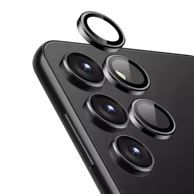 Microsonic Samsung Galaxy A35 Tekli Kamera Lens Koruma Camı Siyah