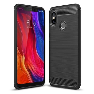 Microsonic Xiaomi Mi 8 Kılıf Room Silikon Siyah