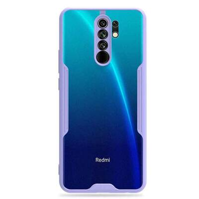 Microsonic Xiaomi Redmi 9 Kılıf Paradise Glow Lila