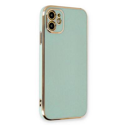 Microsonic Apple iPhone 12 Kılıf Olive Plated Yeşil