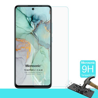 Microsonic General Mobile GM 22 Pro Tempered Glass Cam Ekran Koruyucu