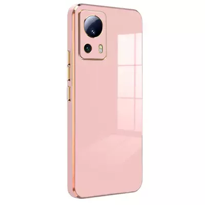 Microsonic Xiaomi Mi 13 Lite Kılıf Olive Plated Pembe