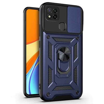 Microsonic Xiaomi Redmi 9C Kılıf Impact Resistant Lacivert