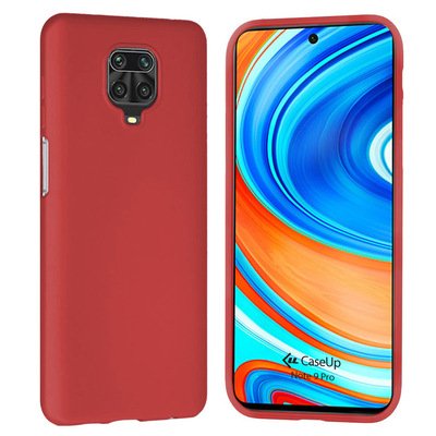 CaseUp Xiaomi Redmi Note 9 Pro Kılıf Matte Surface Kırmızı