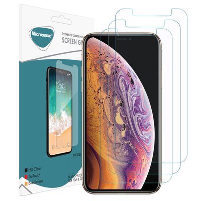 Microsonic Apple iPhone XS Nano Ekran Koruyucu (3'lü Paket)