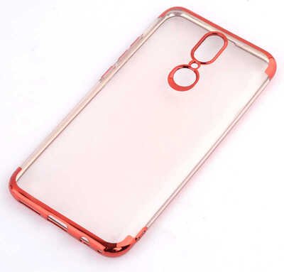 Microsonic Vestel Venüs V7 Kılıf Skyfall Transparent Clear Rose Gold