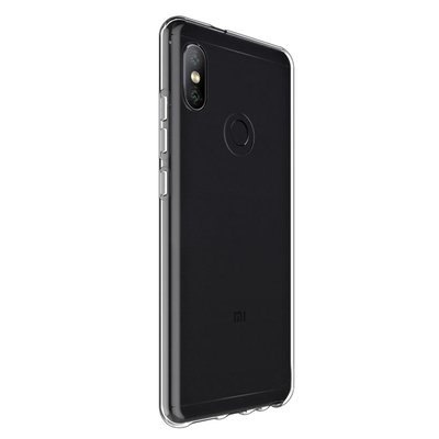 Microsonic Xiaomi Redmi S2 Kılıf Transparent Soft Beyaz