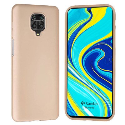 CaseUp Xiaomi Redmi Note 9S Kılıf Matte Surface Gold