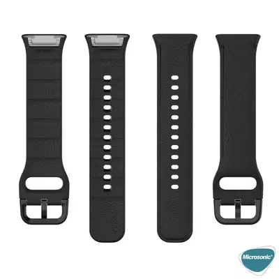 Microsonic Oppo Watch Free Kordon, Silicone Sport Band Lila