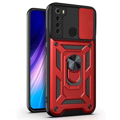 Microsonic Xiaomi Redmi Note 8 Kılıf Impact Resistant Kırmızı