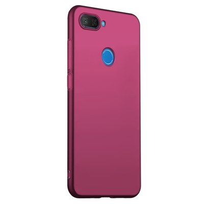 Microsonic Xiaomi Mi 8 Lite Kılıf Matte Silicone Mor