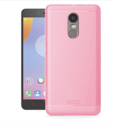 Microsonic Lenovo Vibe K6 Note Kılıf Transparent Soft Pembe