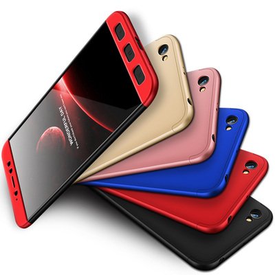 Microsonic Xiaomi Redmi Note 5A Prime Kılıf Double Dip 360 Protective AYS Lacivert