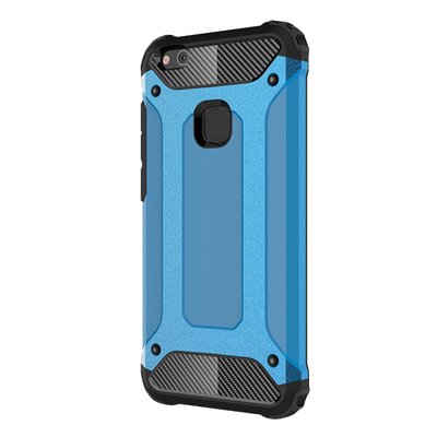 Microsonic Huawei P10 Lite Kılıf Rugged Armor Mavi