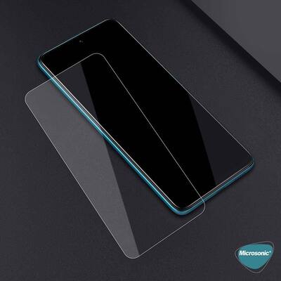 Microsonic Xiaomi Poco X3 GT Tempered Glass Cam Ekran Koruyucu