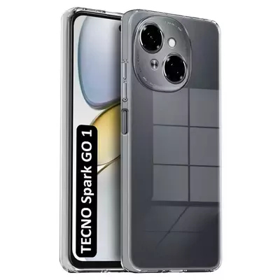 Microsonic TECNO Spark Go 1 Kılıf Transparent Soft Şeffaf
