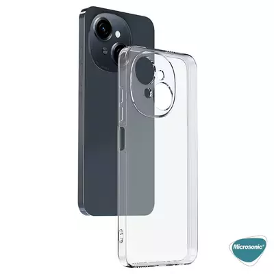 Microsonic TECNO Spark Go 1 Kılıf Transparent Soft Şeffaf