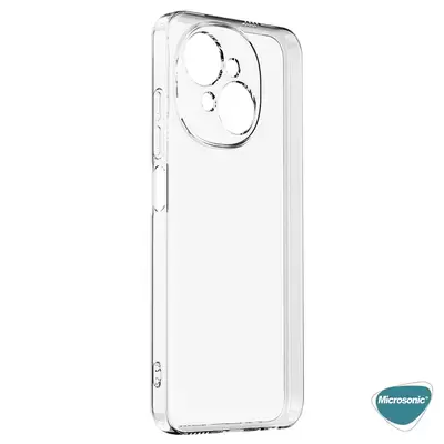 Microsonic TECNO Spark Go 1 Kılıf Transparent Soft Şeffaf