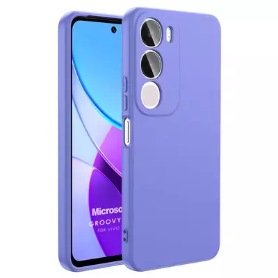 Microsonic Vivo Y19s Kılıf Groovy Soft Lila