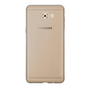 Caseup Samsung Galaxy C9 Pro Kılıf Transparent Soft Siyah