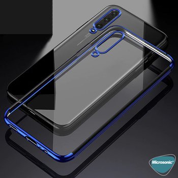 Microsonic Huawei Honor 9X Kılıf Skyfall Transparent Clear Kırmızı