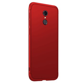 Microsonic Xiaomi Redmi 5 Plus Kılıf Double Dip 360 Protective AYS Kırmızı