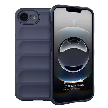 Microsonic Apple iPhone 16e Kılıf Oslo Prime Lacivert