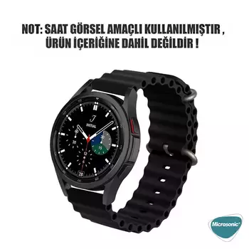 Microsonic Huawei Watch GT3 46mm Kordon Ocean Band Sarı