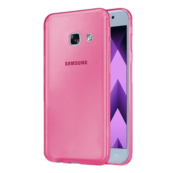 Microsonic Samsung Galaxy A5 2017 Kılıf Transparent Soft Pembe