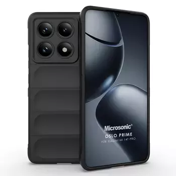 Microsonic Xiaomi Mi 14T Kılıf Oslo Prime Siyah