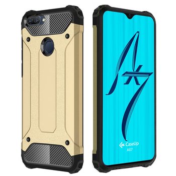 CaseUp Oppo AX7 Kılıf Tank Gold