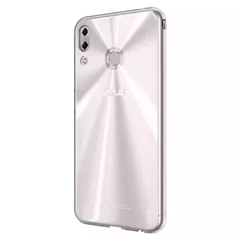 Microsonic Asus Zenfone 5 (6.2'') ZE620KL Kılıf Transparent Soft Beyaz