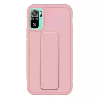 Microsonic Xiaomi Poco M5s Kılıf Hand Strap Rose Gold