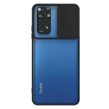 Microsonic Xiaomi Redmi Note 11 Kılıf Slide Camera Lens Protection Siyah